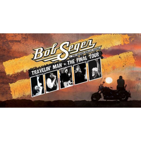 Bob Seger Travelin’ Man The Final Tour 2018-19 Black Concert Shirt L - Picture 2 of 2